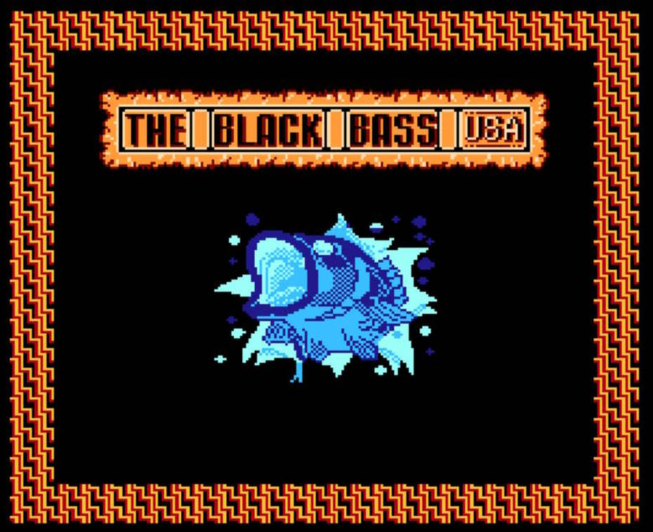 Black Bass is one of the best NES fishing games ever made