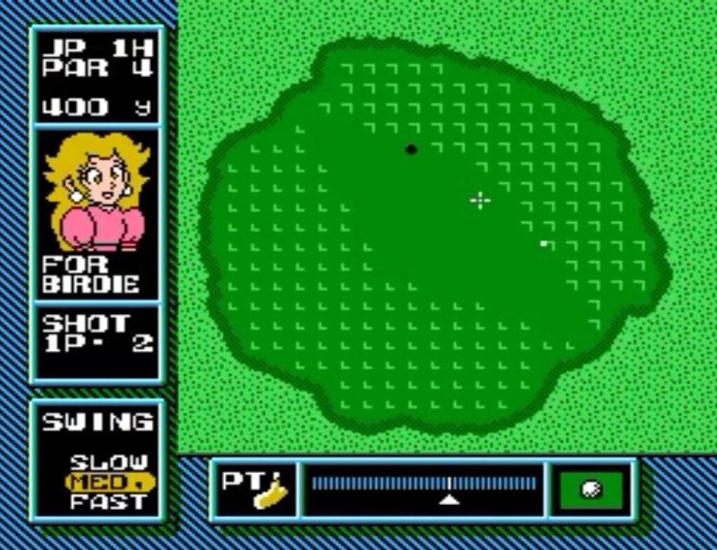 Putting on NES Open Tournament Golf was fair but accurate