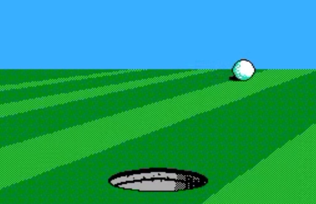 NES Open Tournament golf had some amazing zoom ins